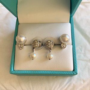 Swarovski Pearl Earrings - 2 sets